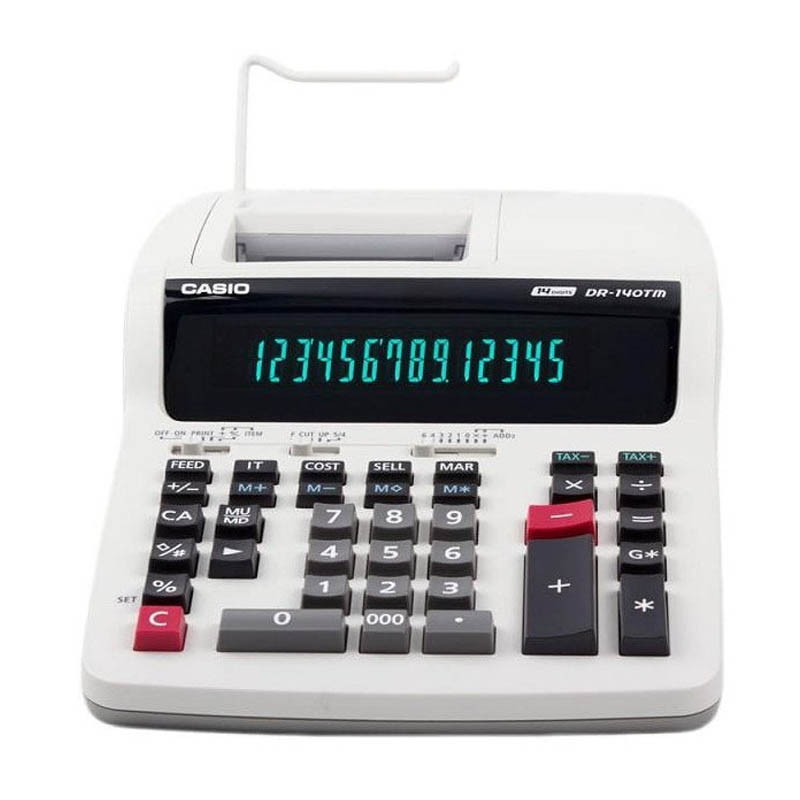 CASIO Imprimante Casio DR-140TM 14 Chiffres