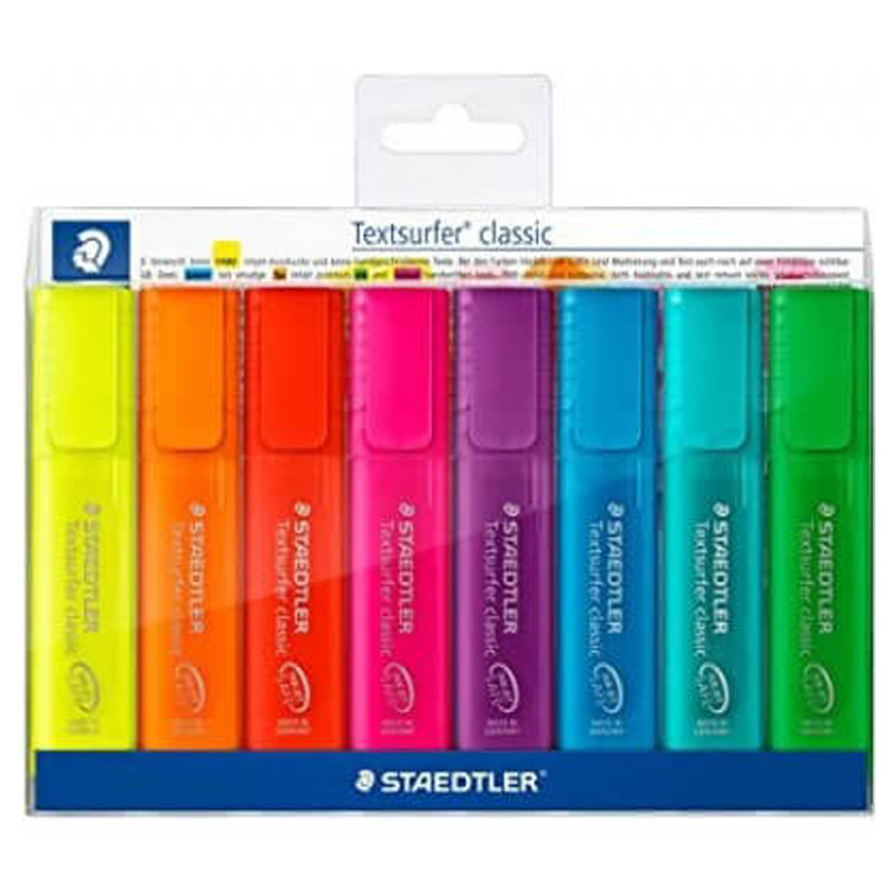 Staedtler De 8 Surligneurs Staedtler Textsurfer Classic 364 P WP8