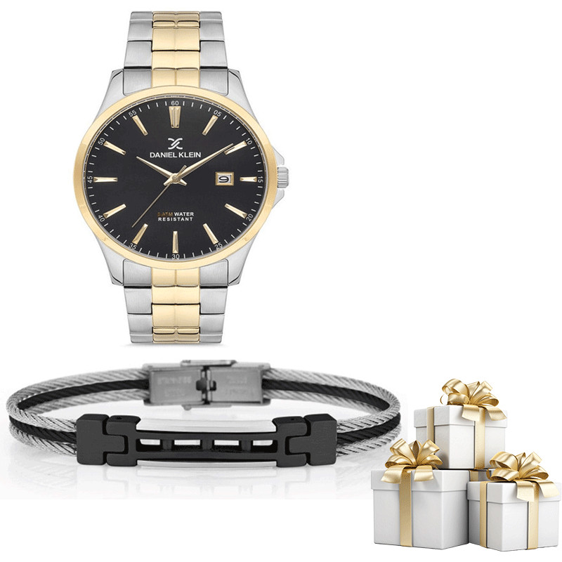 Daniel klein Bracelet Daniel Klein + Montre Daniel Klein