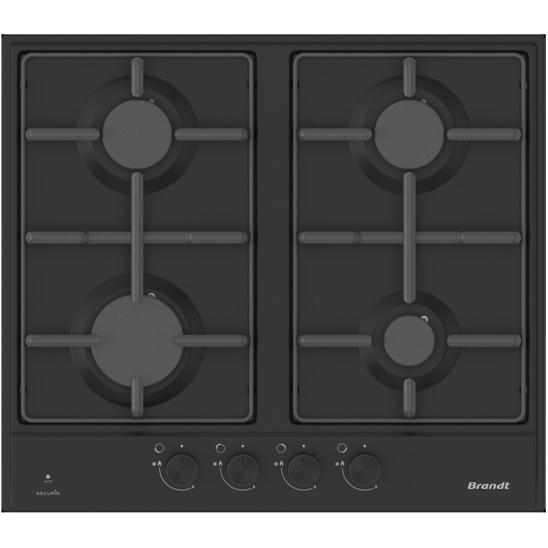Brandt De Cuisson Encastrable BPE6341BA 4 Feux 60Cm