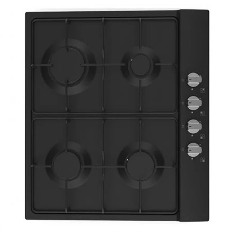 Mont Blanc De Cuisson Encastrable PBR60-4 4 Feux 60Cm Noir