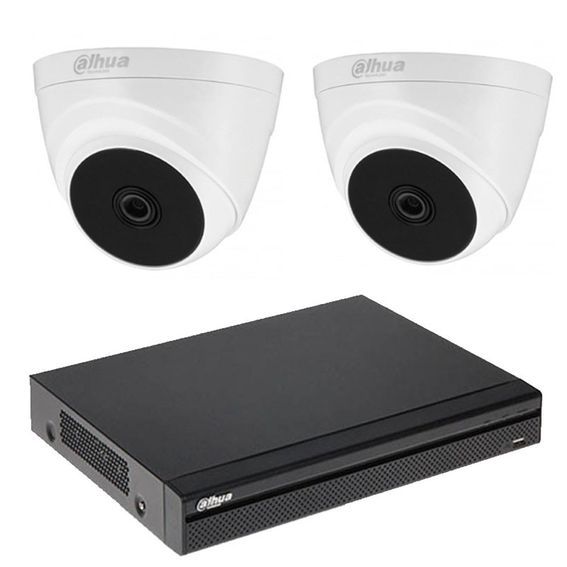 DAHUA + 2 Caméra De Surveillance Extérieur Dahua 2MP