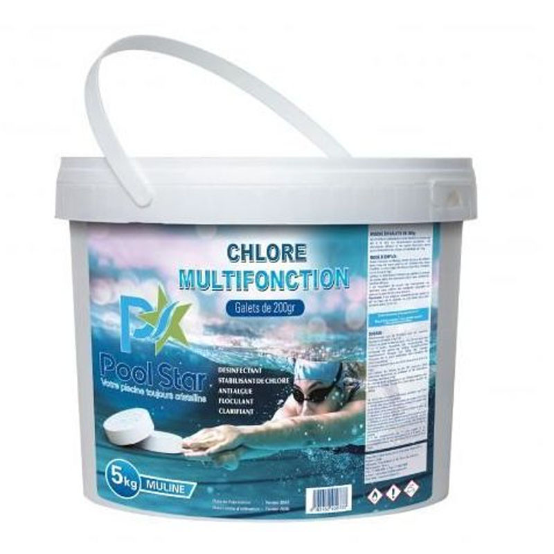 Pool Star Multifonction En Galets Pool Star Pour Piscine 5Kg