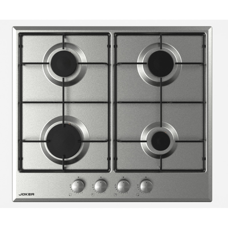 Joker Cuisson Encastrable Viol Joker JP-604 4 Feux 60Cm Inox