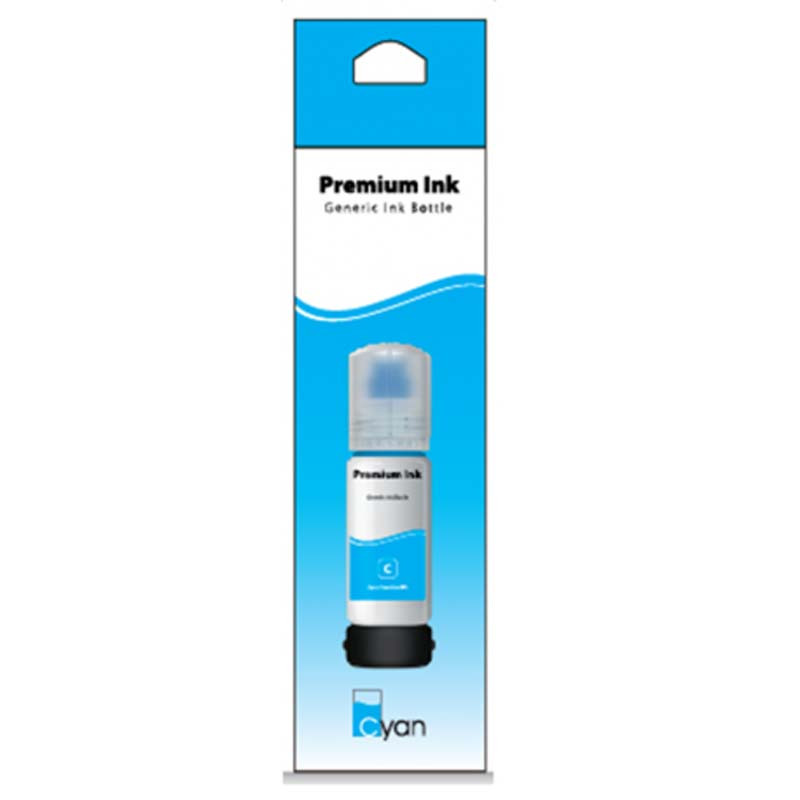 Compatible Epson Bouteille D'encre Adaptable Ecotank 103 104 Cyan