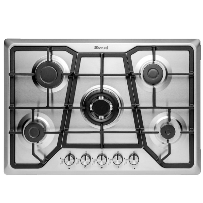 Naturel Cuisson Encastrable OMEGA A7501 ID3 5 Feux 75Cm Inox