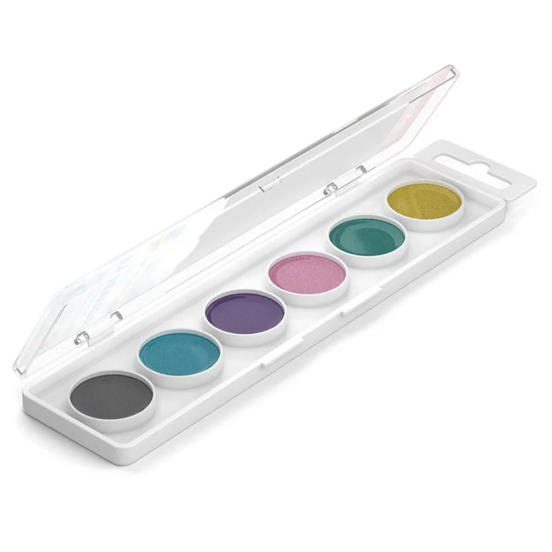 ErichKrause De 6 Couleurs De Peinture Aquarelles Pearl ErichKrause