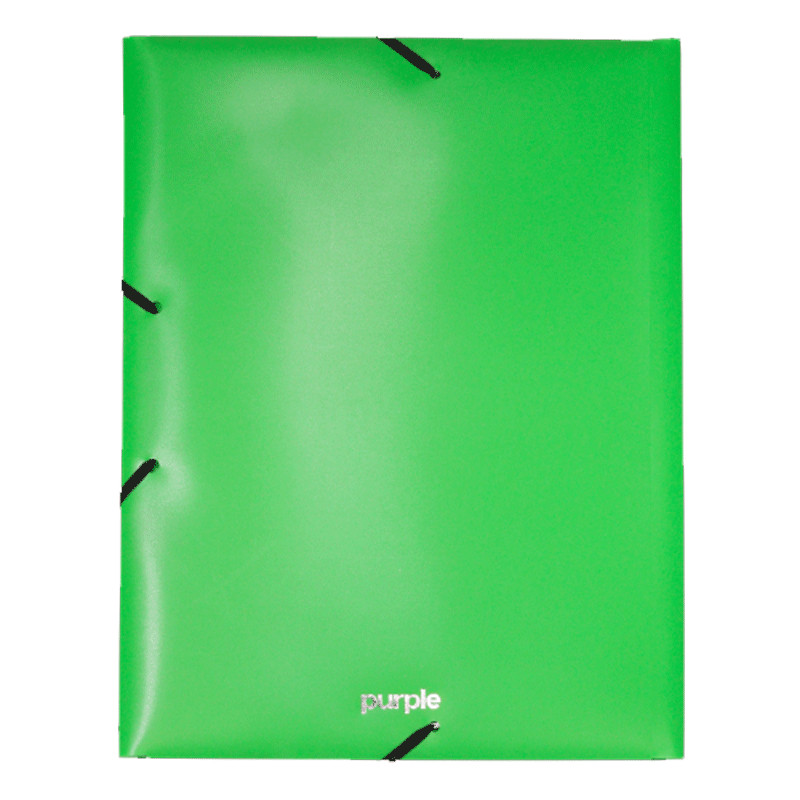 Purple Chemise 3 Rabats à Élastique PP Essential Clair