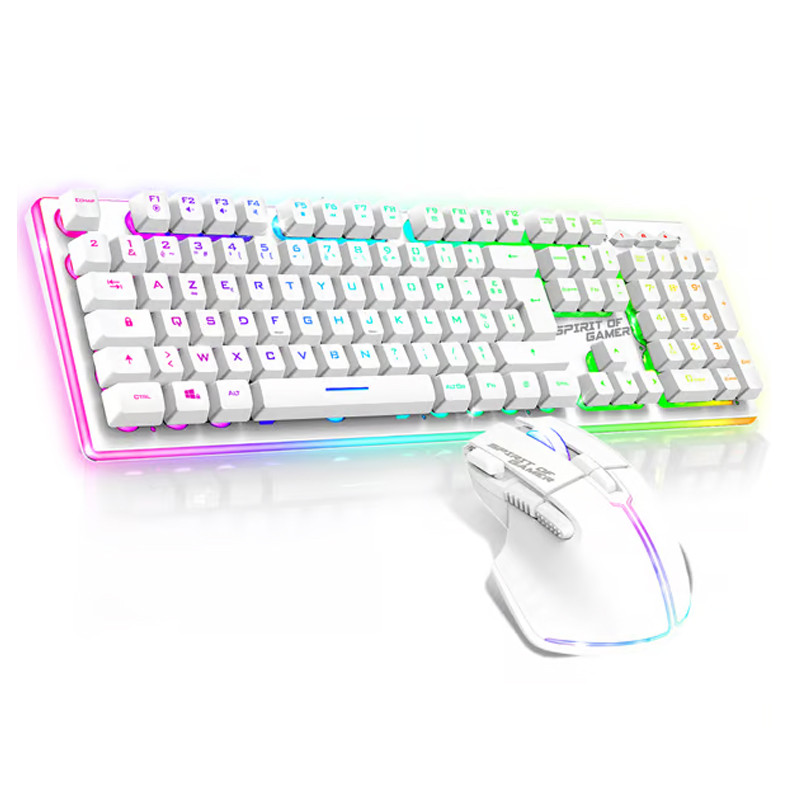 SPIRIT OF GAMER Clavier & Souris Gaming Ultimate 600 RGB