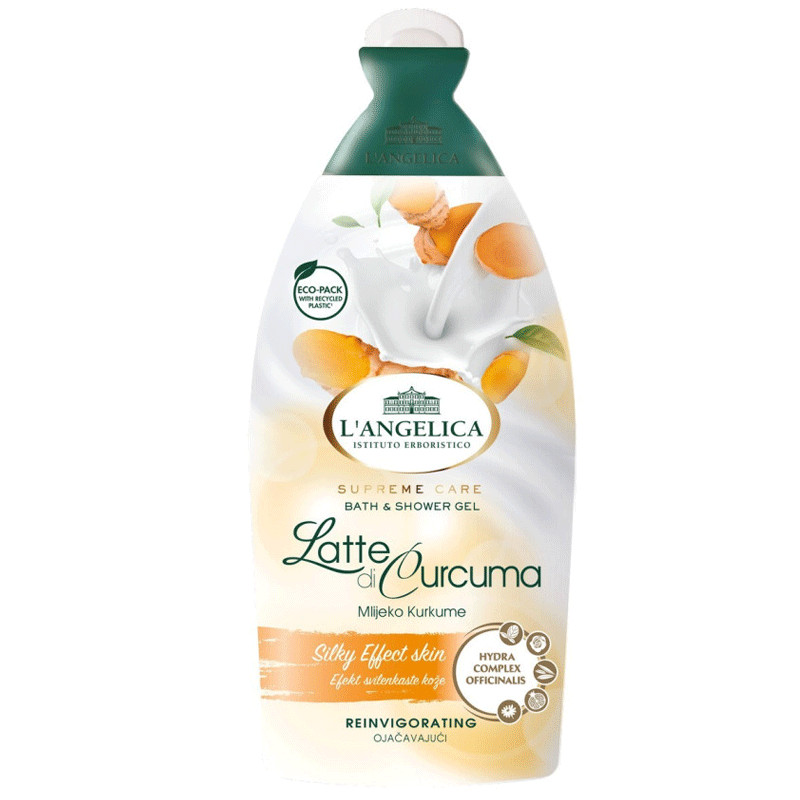 L'Angelica Douche Supreme Care à Lait Au Curcuma