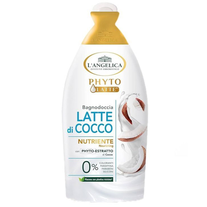 L'Angelica Douche Phytolatte Hydratant Au Noix de Coco