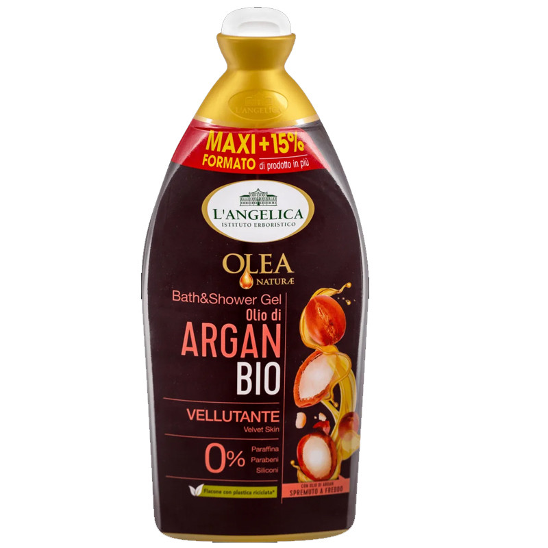 L'Angelica Douche Olea Naturae à huile D'argan
