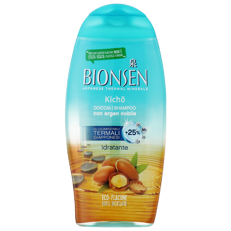 Bionsen Gel Douche & Shampoing Kicho À l'Huile d'Argan