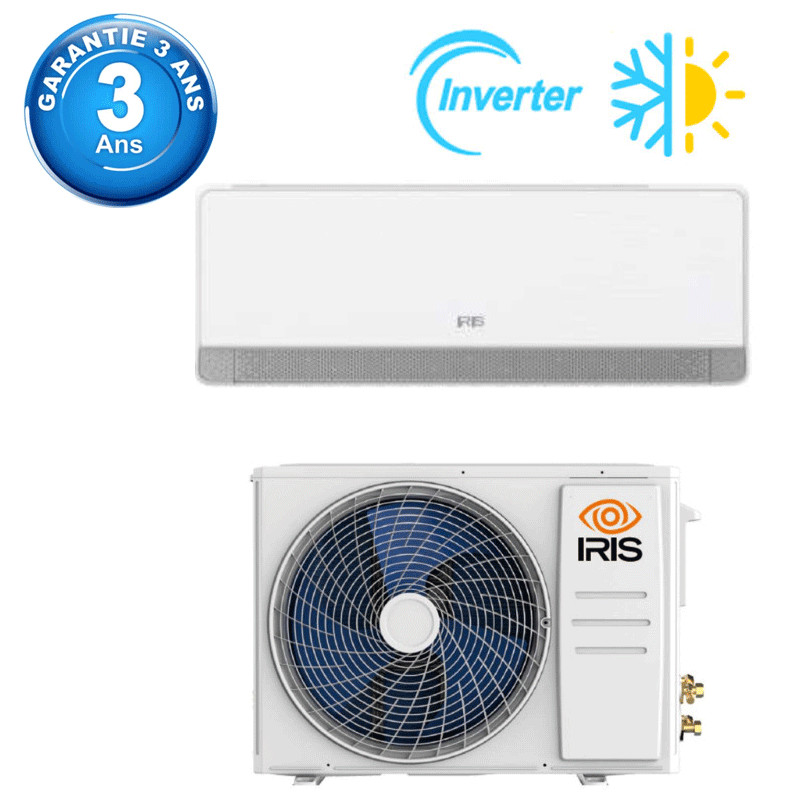 IRIS AZAO+ 18000 BTU Inverter Tropicalisé Chaud & Froid