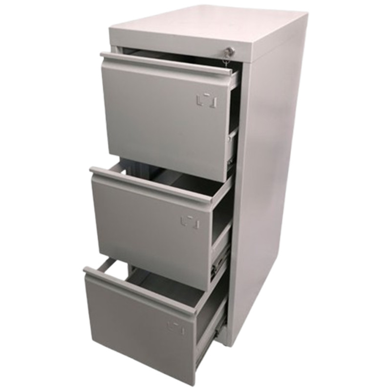 Metal Classeur à 3 Tiroirs Metal 1038 x 420 x 570 mm