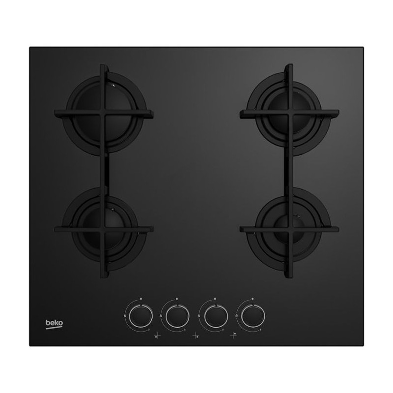 Beko De Cuisson Encastrable HILG64225SB 4 Feux 60Cm