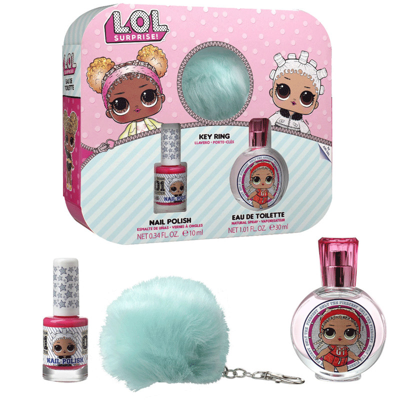 Air val Enfants Air Val Lol Eau de Toilette + Porte-clés + Vernis