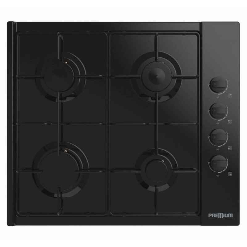 Premium Cuisson Encastrable Premium APE641-BS01 4 Feux 60Cm