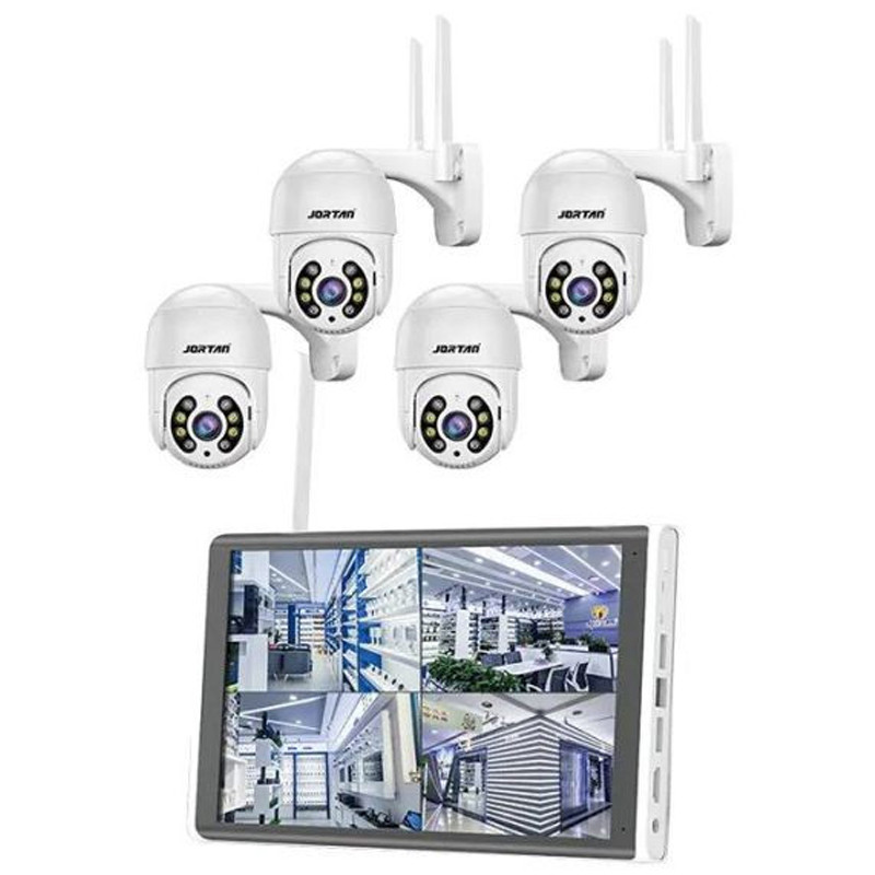 Jortan Surveillance Jortan 4 Caméras Externes 2MP