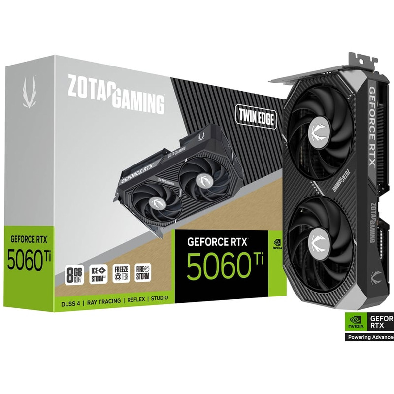 Zotac Graphique Zotac Gaming GeForce RTX 5060 Ti GDDR7 Twin Edge