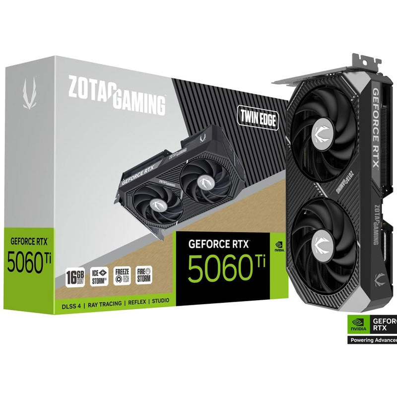 Zotac Graphique Zotac Gaming GeForce RTX 5060 Ti GDDR7 Twin Edge
