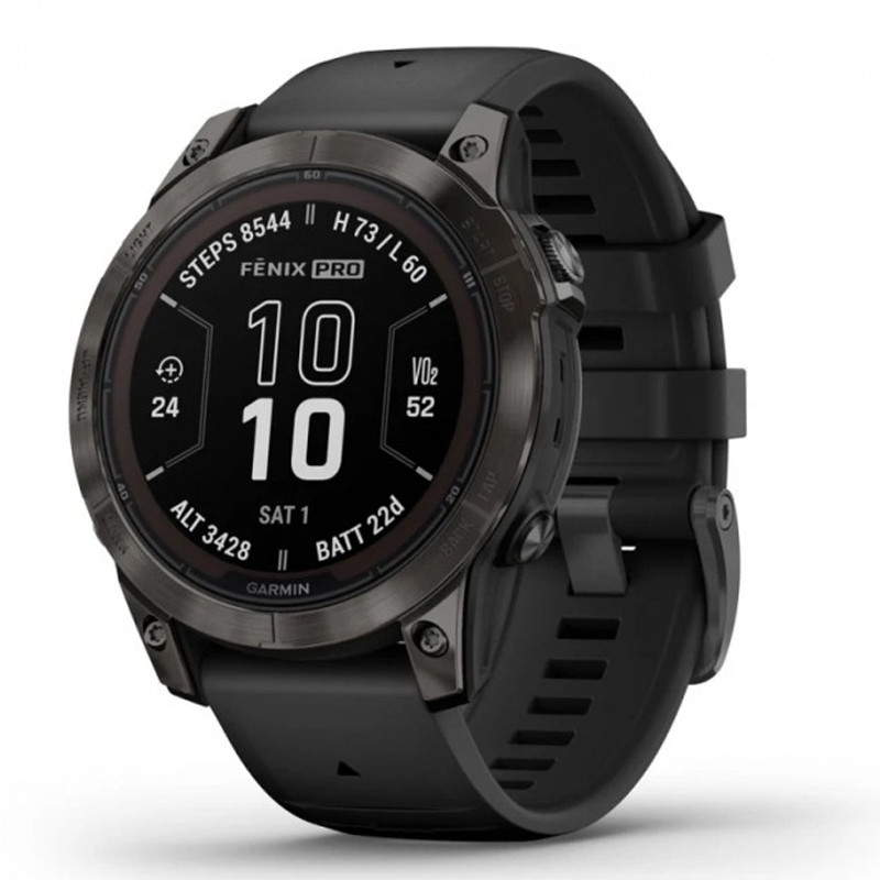 Garmin Montre Connectée Fenix 7 Pro Sapphire Solar