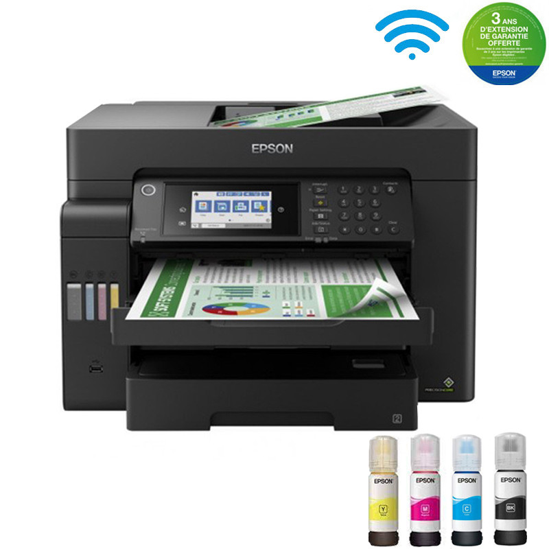 Epson Imprimante A Reservoir Integre L15150 A3 4En1 Couleur C11CH72403