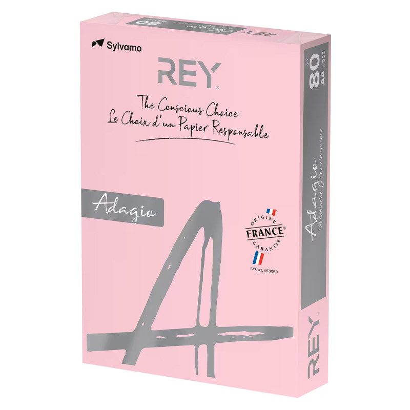 REY Papier Couleur REY Adagio A4 500 Feuilles Pastel