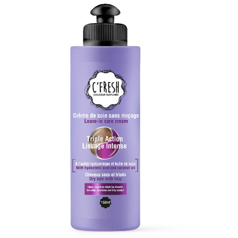 C'fresh Soin Sans Rinçage Triple action lissage intense