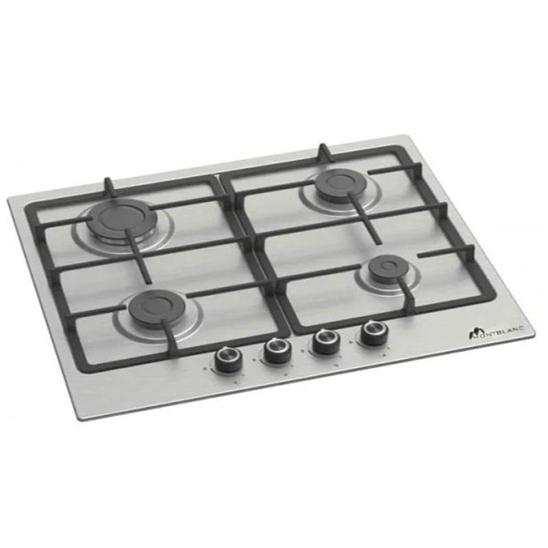 Mont Blanc de Cuisson Encastrable PXR60-4 4 Feux 60Cm Inox