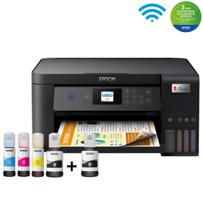 Epson Imprimante EcoTank L4260 Multifonction à Réservoir Intégré A4