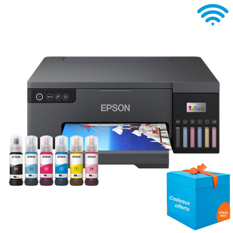 Epson Imprimante à Réservoir Intégré ECOTANK L8050 Couleur