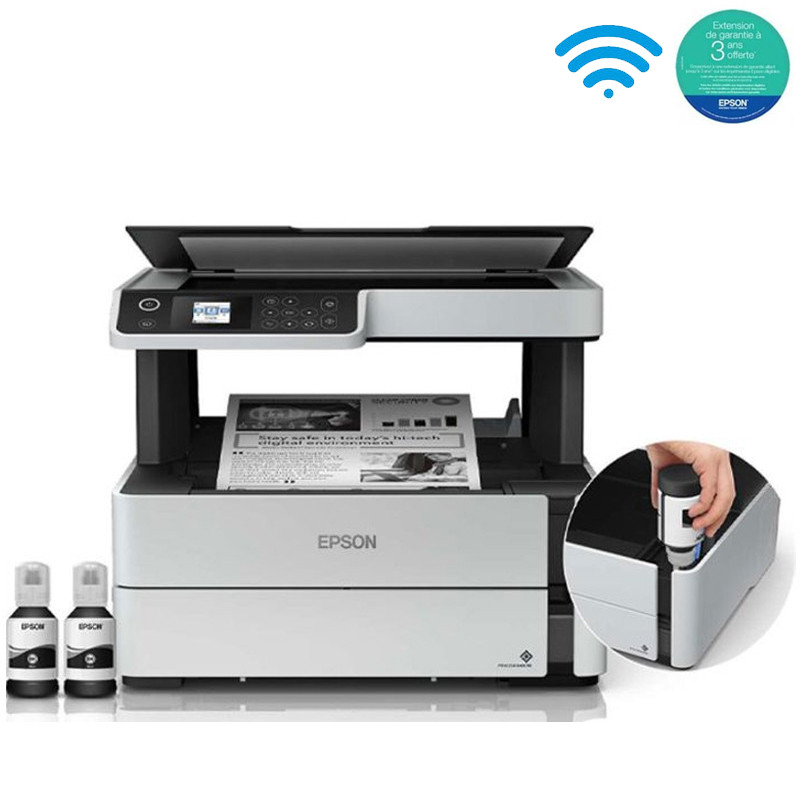 Epson Imprimante -M2170 à réservoir intégré ECOTANK 3en1 Monochrome