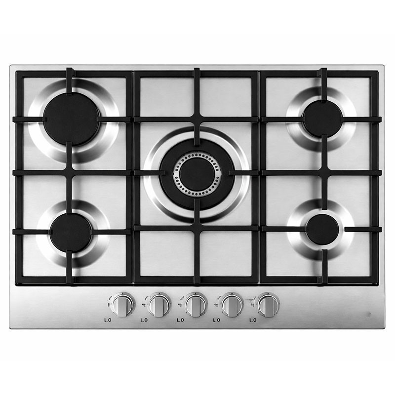 Elleti Cuisson Encastrable Elleti 22380N 5 Feux 70Cm Inox