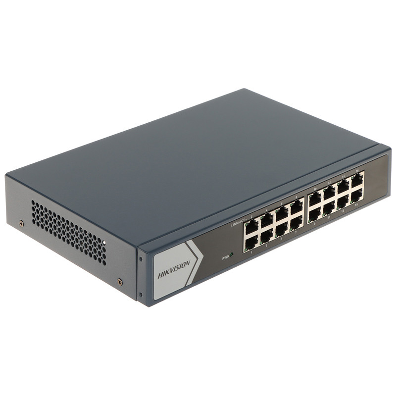 HikVision Hikvision DS-3E0516-E-B 16 Ports Ethernet Gigabit