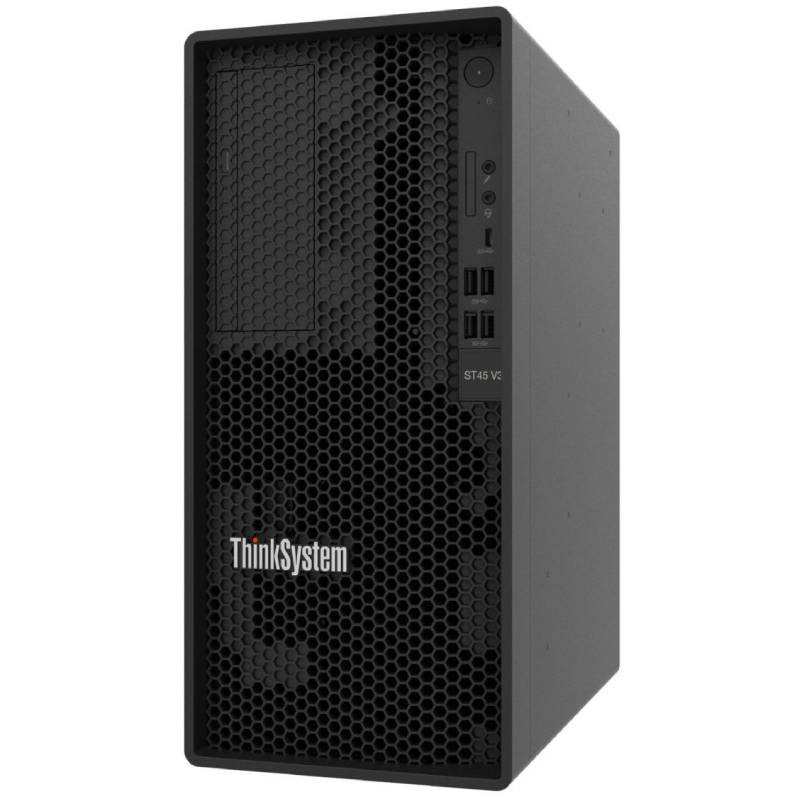 Lenovo Serveur ThinkSystem ST45 V3 AMD Epyc 4124P 2 x SSD