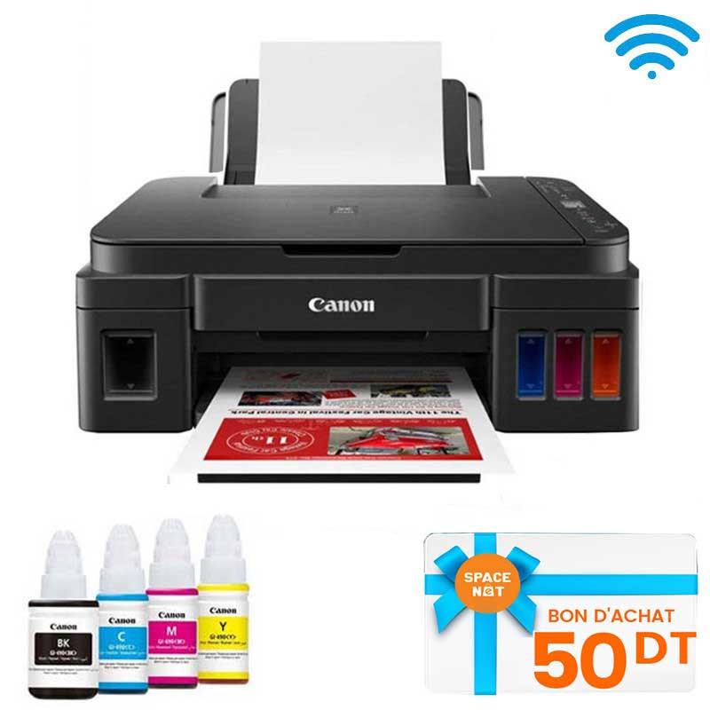 Canon Imprimante à Réservoir Intégré Pixma G3410 3en1 Couleur