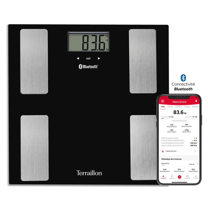 Terraillon Impédancemètre Terraillon Smart Connect 160 Kg