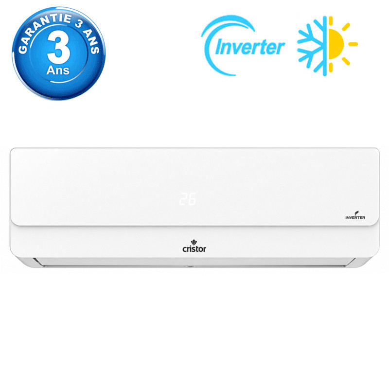 Cristor KS09-M4VIT3 9000 BTU Inverter Tropicalisé Chaud Froid