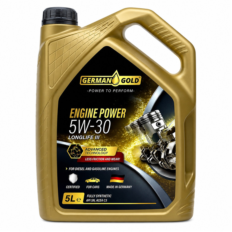 German Gold German Engine Power LongLife III 5W30 5L