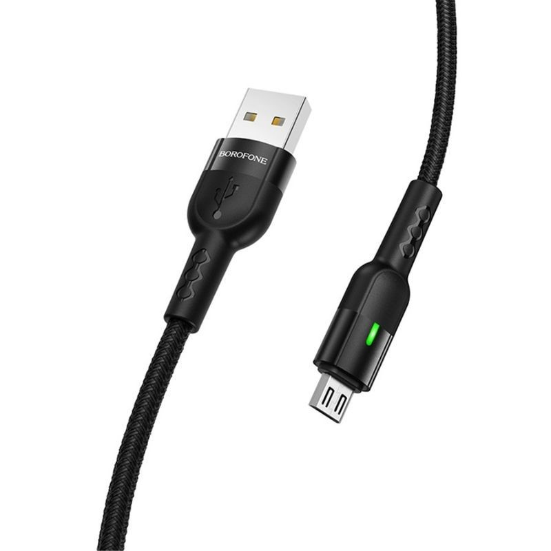 BOROFONE BU17 SMART POWER OFF MICRO USB 1.2M 2.4A