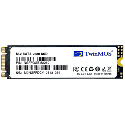 Disque Dur Interne SSD TwinMOS NGFFFGBM2280 SATA III M