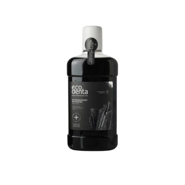 Bain De Bouche Blanchissant Au Charbon De Bois , ECODENTA