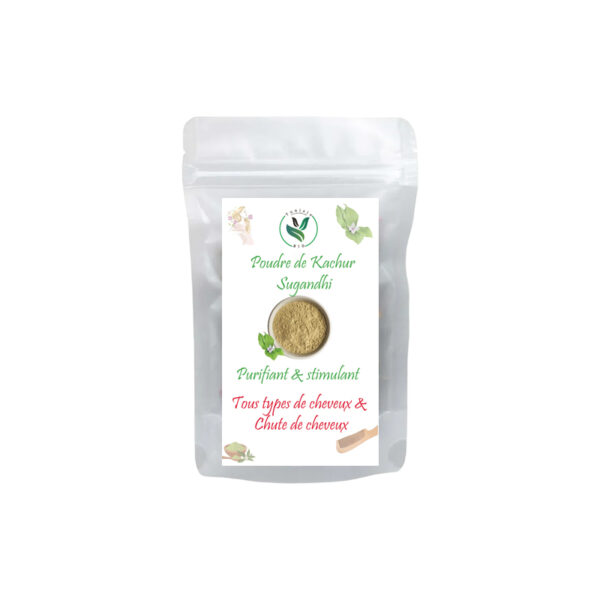 Poudre Ayurvédique De Kachur Sugandhi, Bio