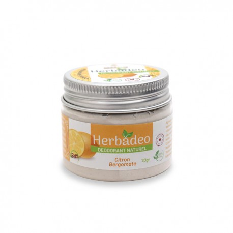 Herbadeo, Déodorant Citron & Bergamote, Herbalya