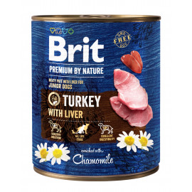 Brit Premium By Nature Pâtée à la Dinde au Foie pour Chiot