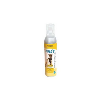 CROCI GILL’S SHAMPOING MOUSSE SECHE POUR CHIENS CHATS