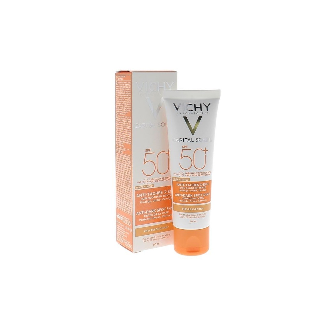 Vichy ECRAN CAPITAL SOLEIL SOIN ANTI-TACHES TEINTE 3-EN-1 SPF50+