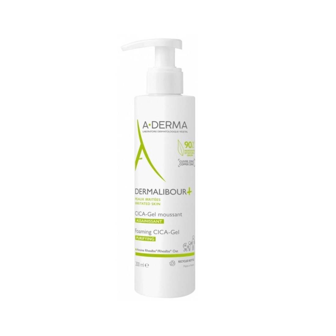 A-Derma DERMALIBOUR+CICA GEL MOUSSANT