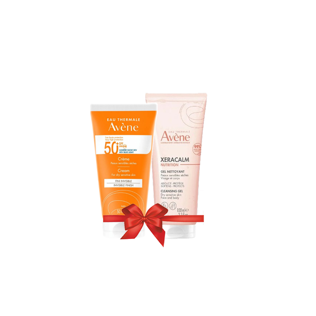 Avene PACK CREME SOLAIRE SPF50 + XERACALM GEL NETTOYANT 100ML